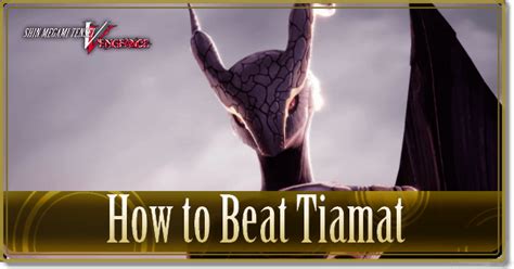 how to beat tiamat vengeance.